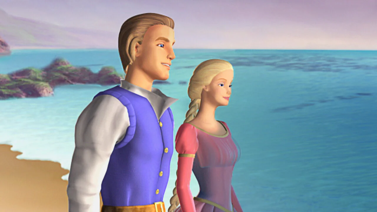 Barbie vào vai Rapunzel Tập Full