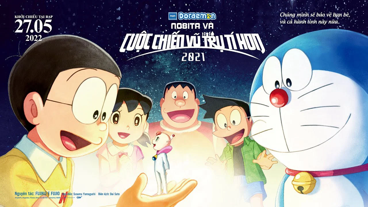 Doraemon: Nobita Và Cuộc Chiến Vũ Trụ Tí Hon Tập Full