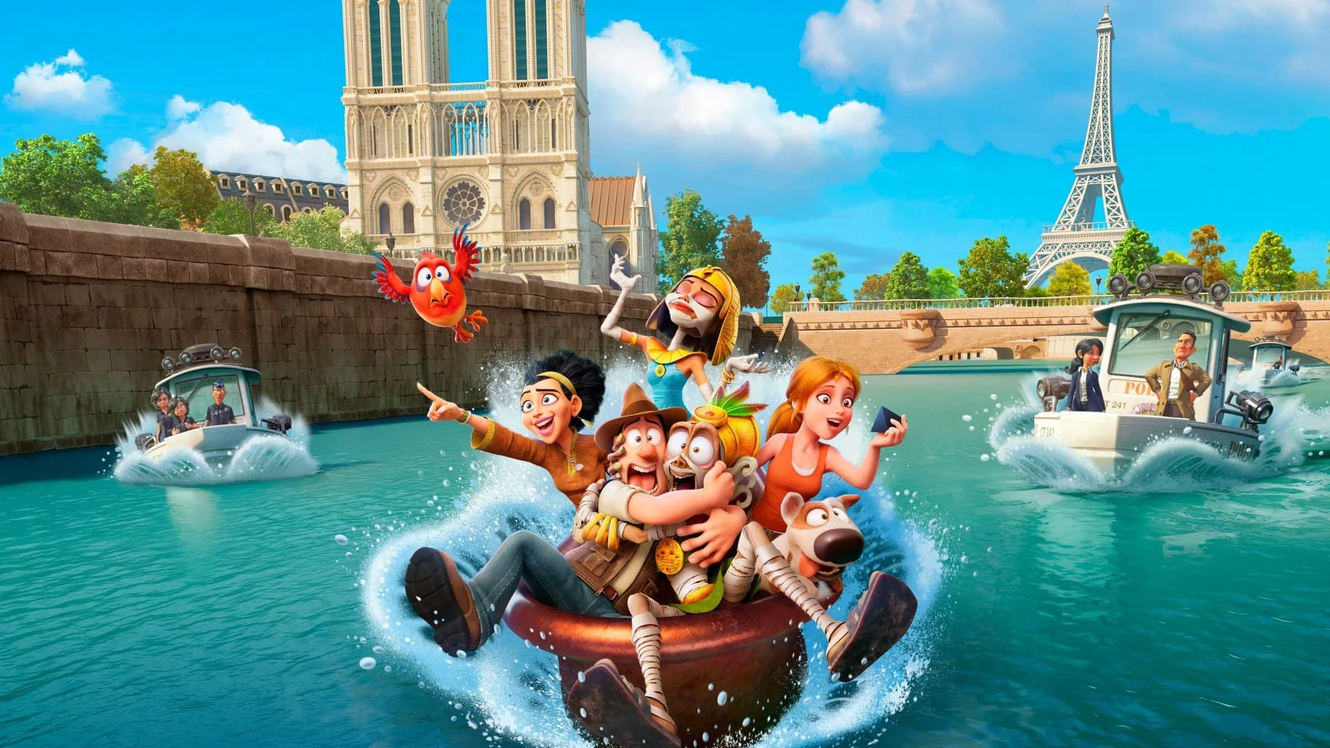 Nhà  Thám Hiểm Tad 3: Phiên Đá Lục Bảo Tập Full