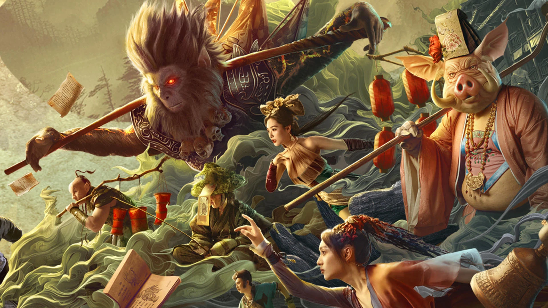 Tây Du Hàng Ma Truyện: Khoái Hoạt Thành Tập Full